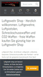 Mobile Screenshot of leuchtkugeln.waffen-pluemacher.de